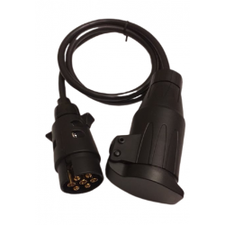 ADAPTER 7/13 PRZEDŁUŻACZ PRZEJŚCIÓWKA Z PRZEWODEM 80 CM